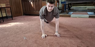 Farnham worker's 3,000 push-up charity challenge