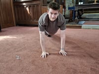 Farnham worker's 3,000 push-up charity challenge