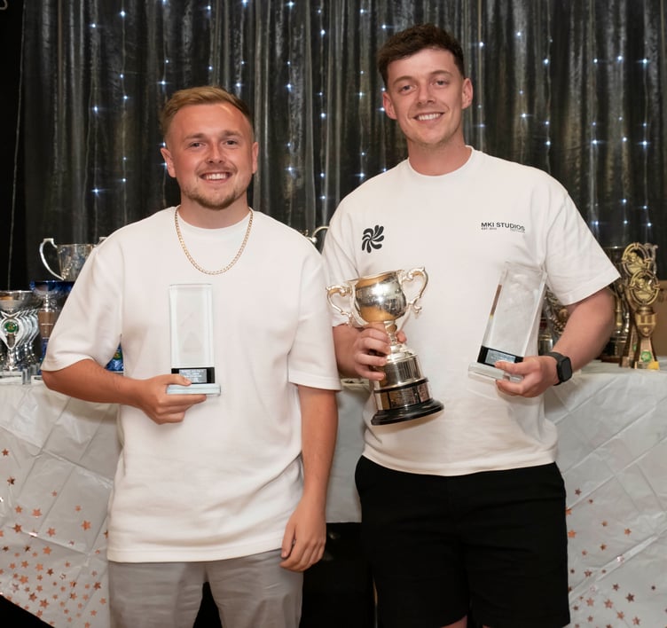 Josh Button and George Chubb - Pairs winners