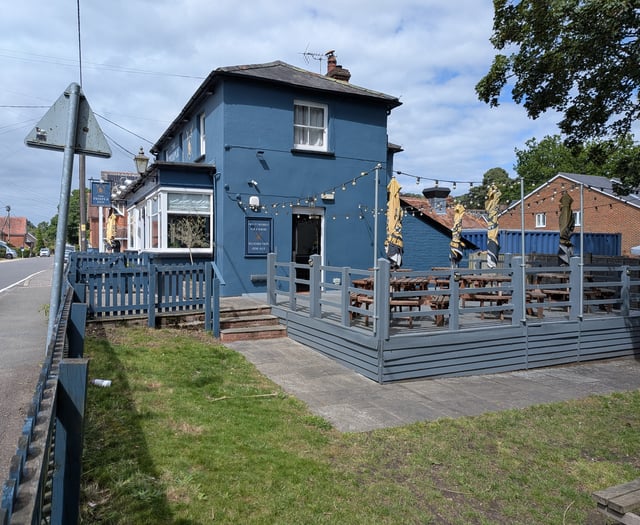 Glazed gazebo could be added to side of Liss Forest pub