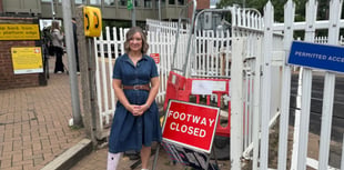 Woman who lost leg welcomes safer rail crossing