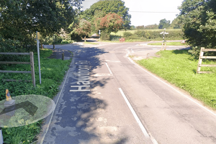Hawthorn Road in Four Marks.