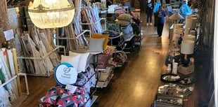 Luxury interiors sale raises thousands for hospice care