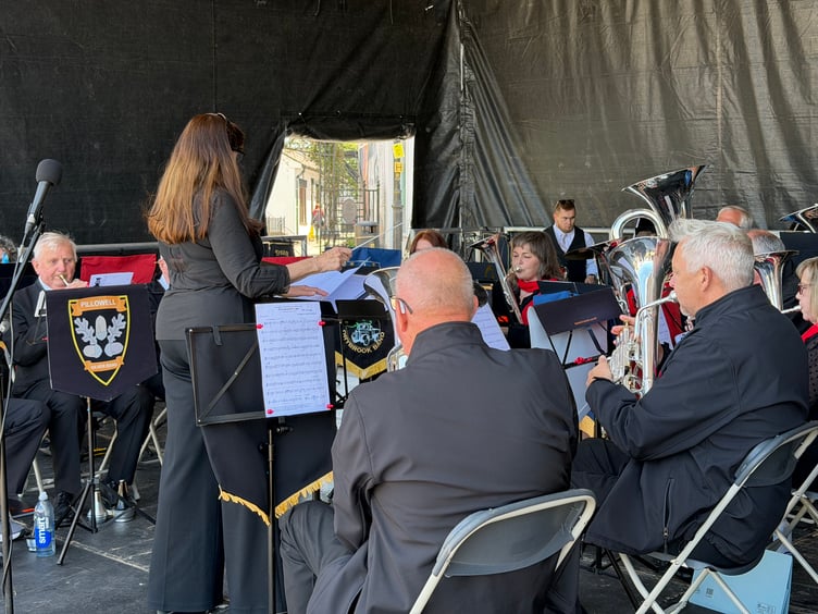 Berry Hill Silver Band conducted by Anne Kirby