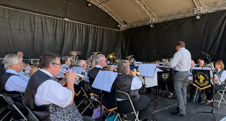 Forest of Dean band conducted by Martyn Patterson