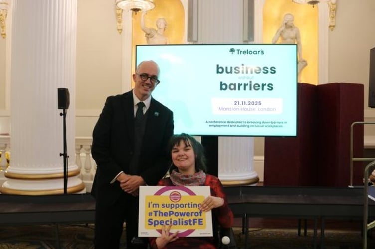 Ben Bastin attending Business without Barriers. Bastin will now join the Department for Education's expert panel on SEND reform.
