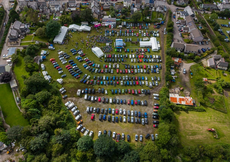 The festival, also known as the Bugle Band Contest, is staged at Molinnis Park. (Picture: Paul Williams)