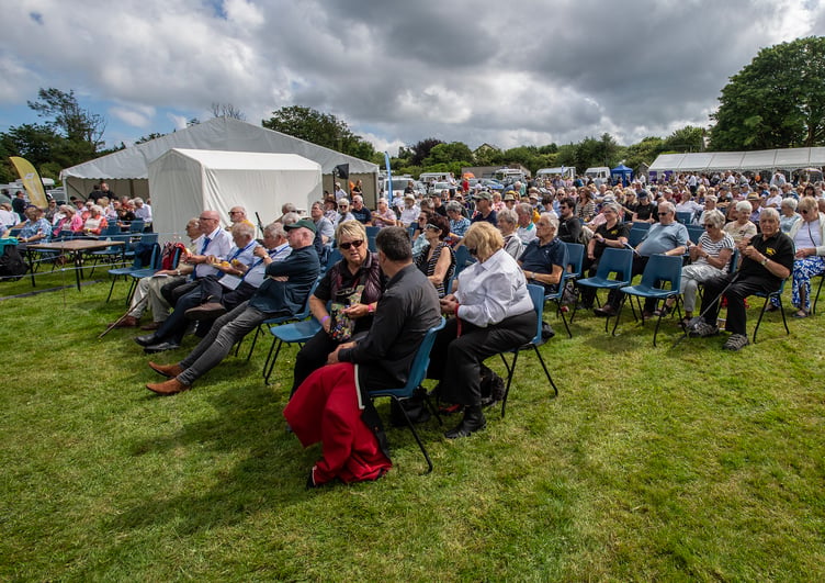 A packed Molinnis Park in Bugle where around 30 brass bands competed. (Picture: Paul Williams)