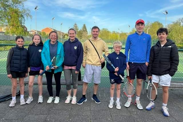Brightwell Tennis Club players, 2026.