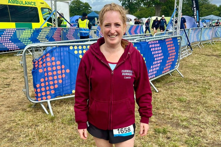 Colette Grist all set to start
