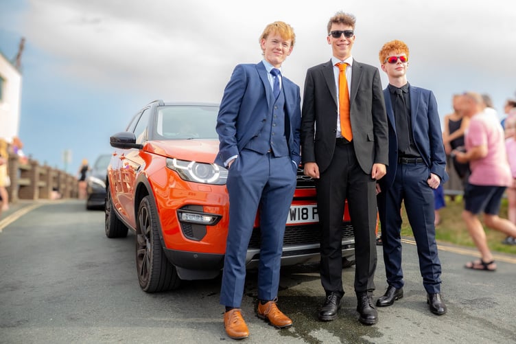 Year 11 Newquay Tretherras prom 2026