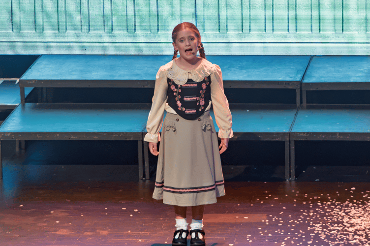 Elsie-Marie Moody as Young Anna in Frozen - The West End Musical, Isle of Wight, July 2026.