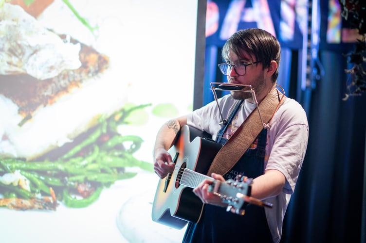 Entertainment was provided by Josh Hughes (Picture: Perran Tremewan/CRCC)
