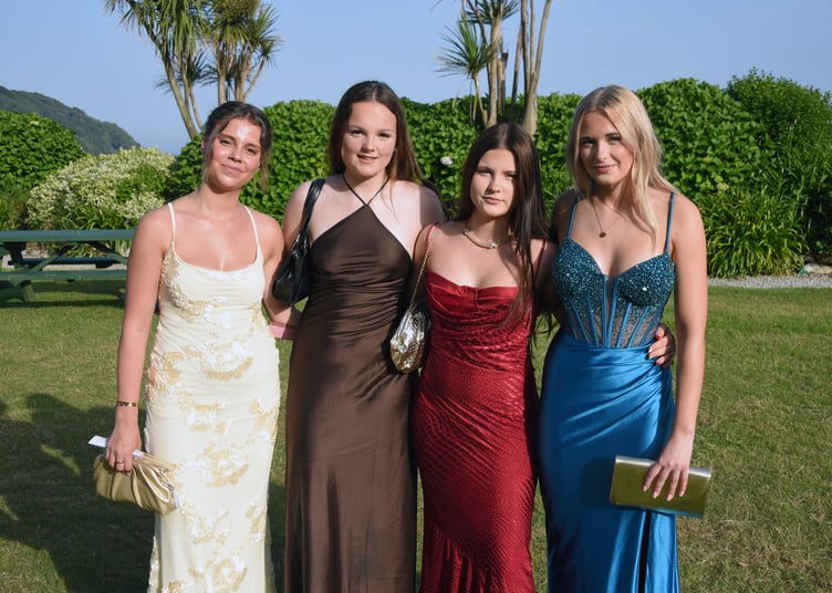 Truro School Year 11 pupils celebrate the end of their GCSE exams at their prom at The Falmouth Hotel