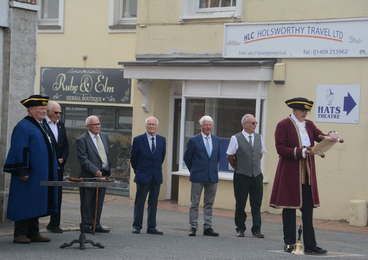 The opening of the fair at 8am on the site of the Old Great Tree in Holsworthy (Picture: Rodney Parrish)