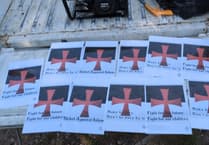 Councillor's plea to racists as anti-Islam posters appear around Bordon