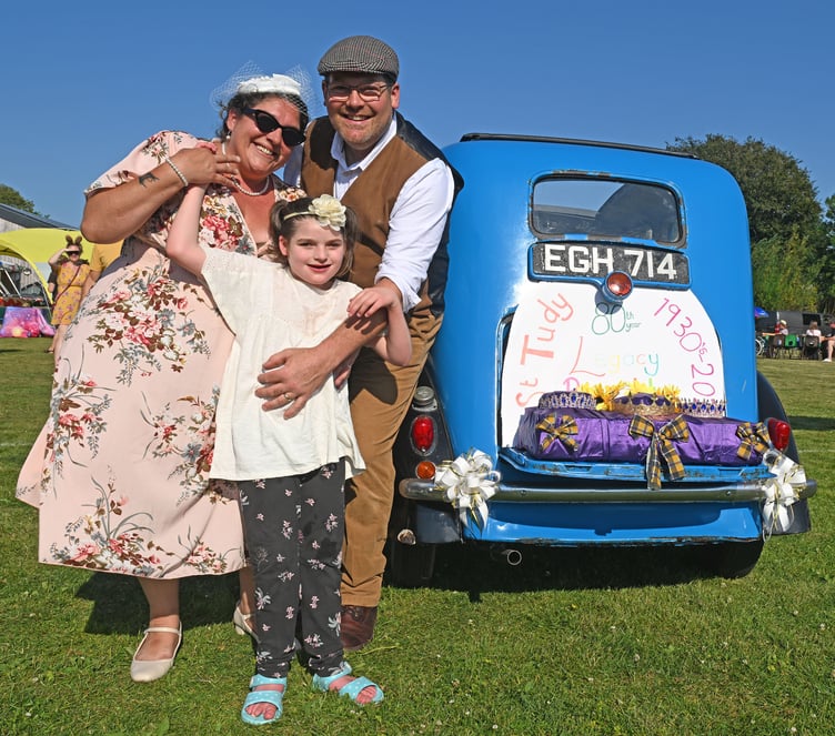 The St Tudy Legacy Bethany, Toby and Bex Wilton (Picture: Adrian Jasper)