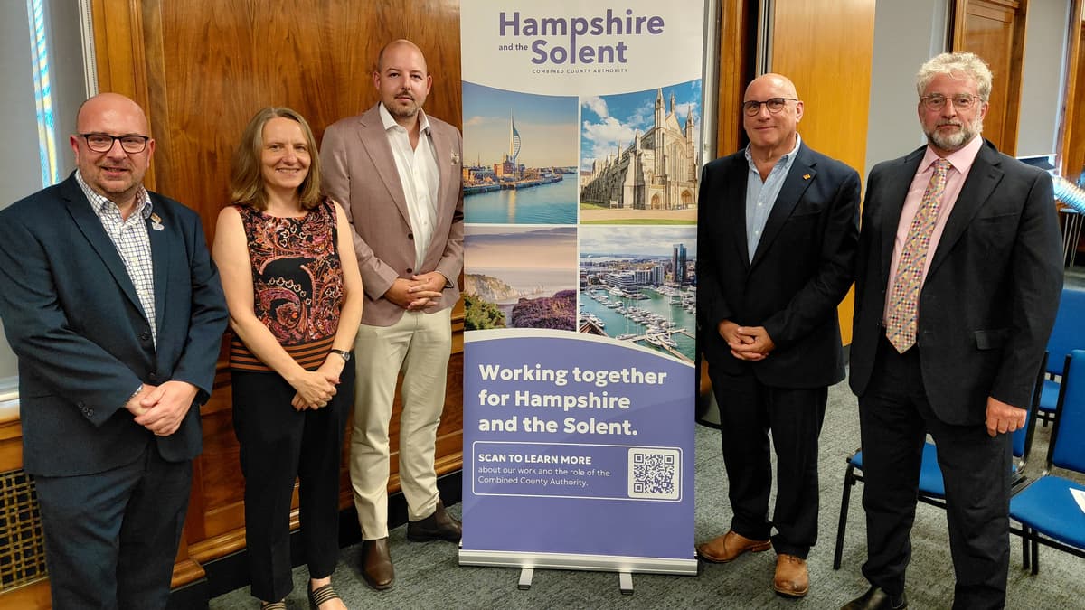 Hampshire £1.3bn devolution authority launched with inaugural meeting
