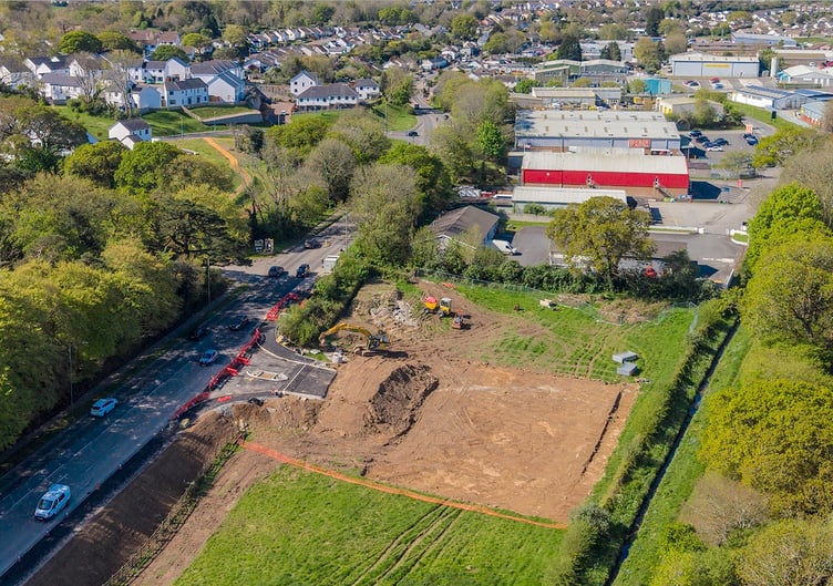 A view from the spring of this year showing how the project was taking shape. (Picture: Paul Williams)