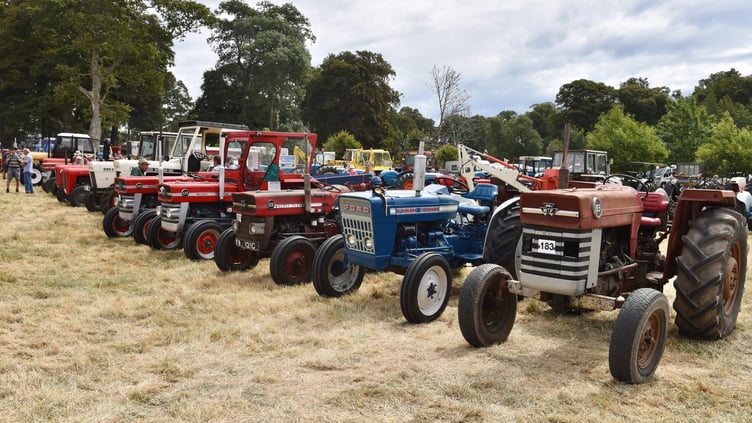 A large collection of classic tractors at the event. (Picture: Jon Harris Photography)