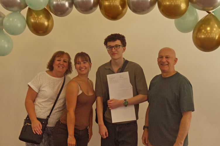 Students and their families were in a celebratory mood