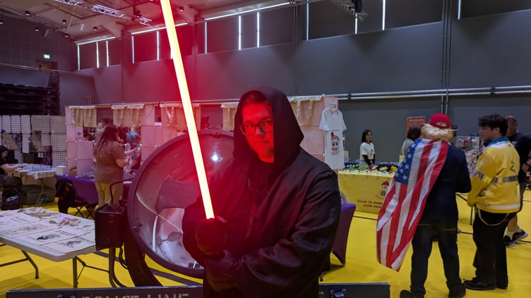May the force be with you! A Sith at Truro Comic Con