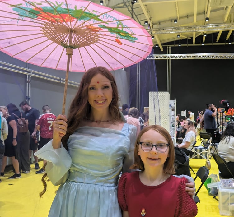 Princess chic at Truro Comic Con