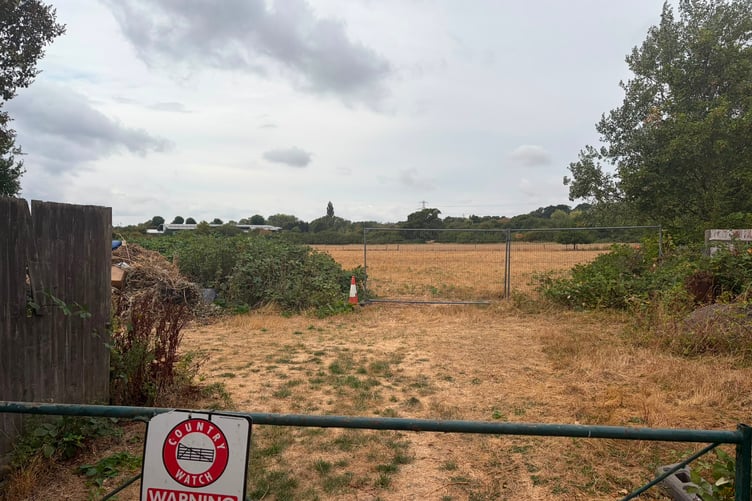 A site off Green Lane in Badshot Lea, identified in the LAA.