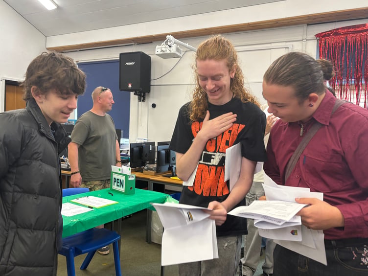 Students came together to support each other