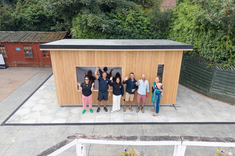 New sauna Petersfield Lido