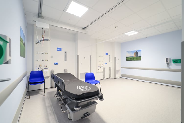 The endoscopy department of the King's Building, Musgrove Park Hospital.