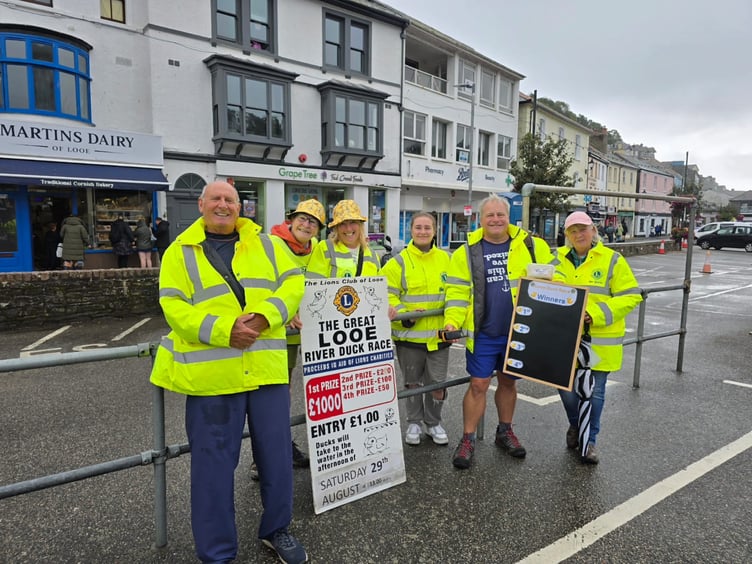 The Looe Lions team's hard work paid off on August 29. (Picture: Lions Club of Looe)