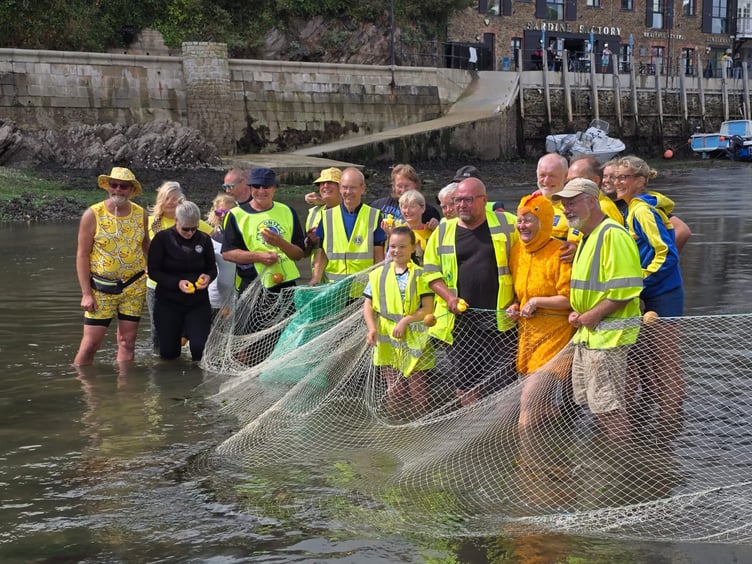 The team who helped bring the event to life. (Picture: Lions Club of Looe)