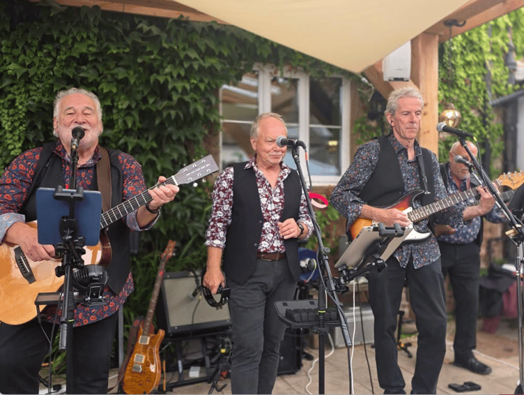 The Bird Dogs were among musicians who provided entertainment until late into the evening for the Langford Jamboree on Sunday.