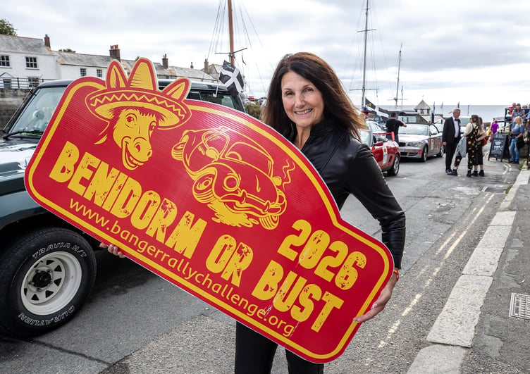 Organiser Melanie Lewis gearing up for the fundraising trip across Europe. (Picture: Paul Williams)