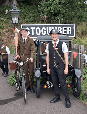Stations along the West Somerset Railway line each organised events for the annual Forties weekend. PHOTO: Andrew Grabham.