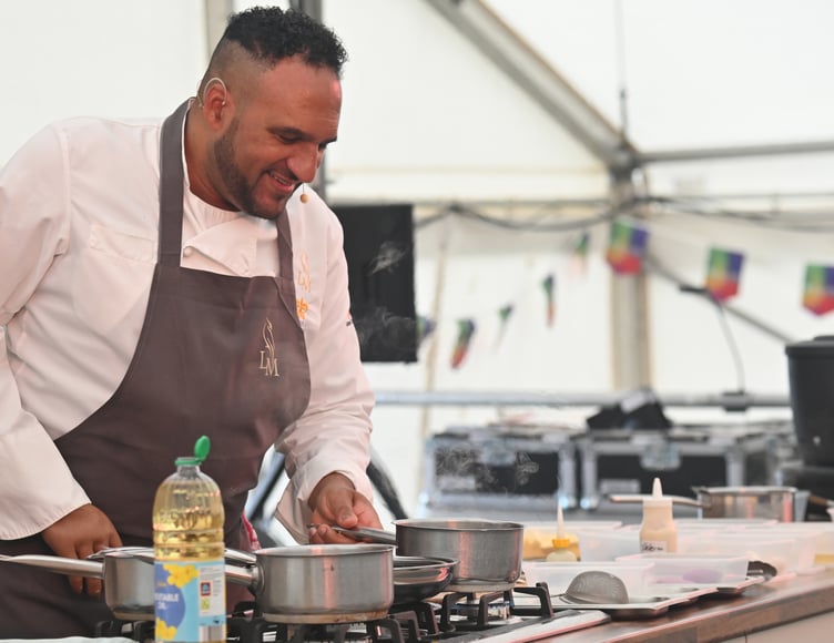 Abbfest. Chef Michael Caines