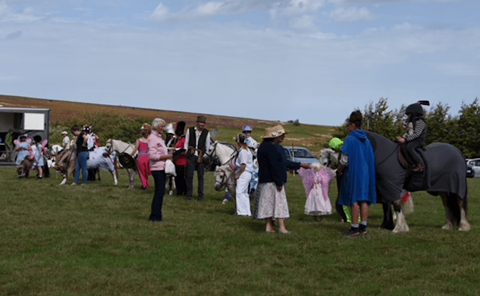Fancy dress was a popular class in this year's Cutcombe Show.