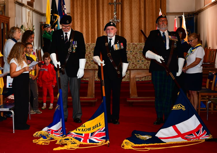 The service took place at St James Church. (Picture: Andy Campfield)