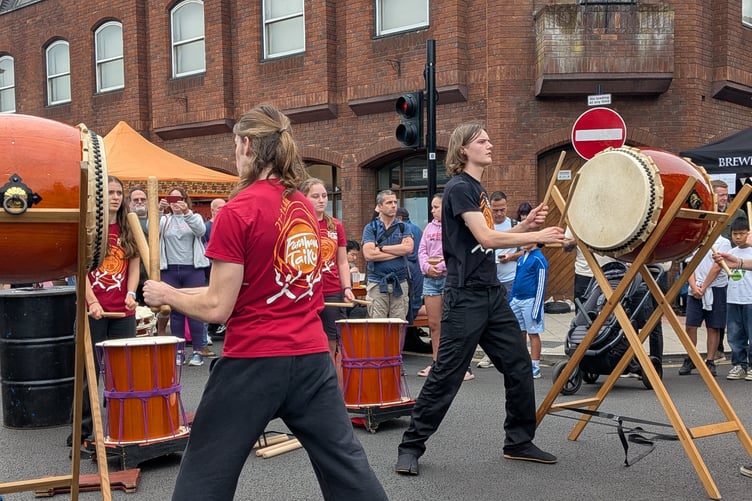 FH Farnham Food Festival Farnham Taiko PIC6.jpg