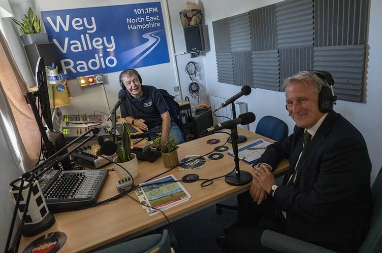 AH Wey Valley Radio Alton Damian Hinds