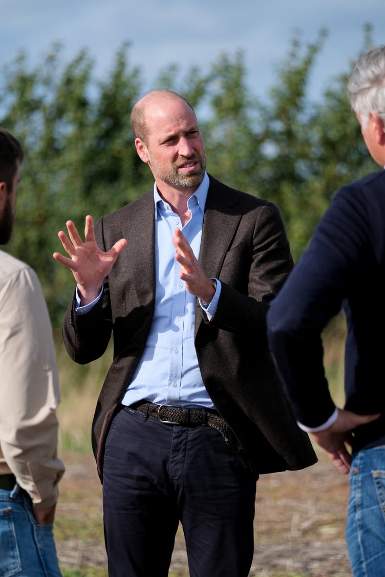 Prince William in his role as Duke of Cornwall