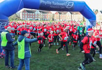 Beat the rush and sign up early to Phyllis Tuckwell's Santa Fun Run