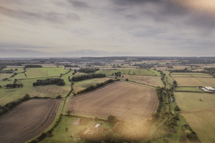 The area that would be affected by the East Worldham and Farringdon solar farm proposals, October 21st 2026.