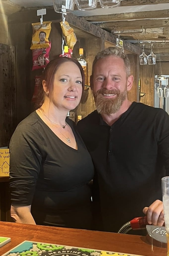 Becky Donoghue and Mike Roach have taken over The Greyfriar in Chawton, October 5th 2026.
