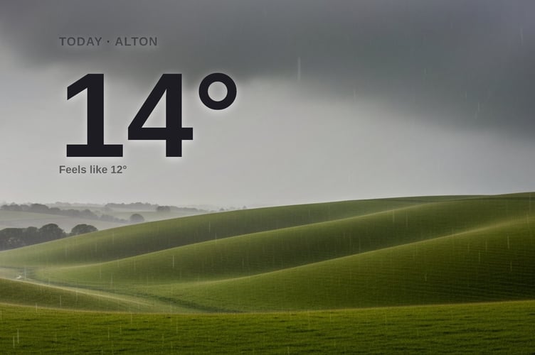 Alton weather: heavy rain Thursday with rain expected and a high of 14°C