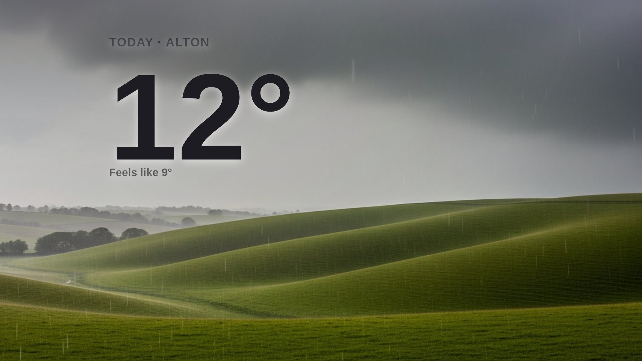 Heavy rain for Alton today - here's your Friday forecast