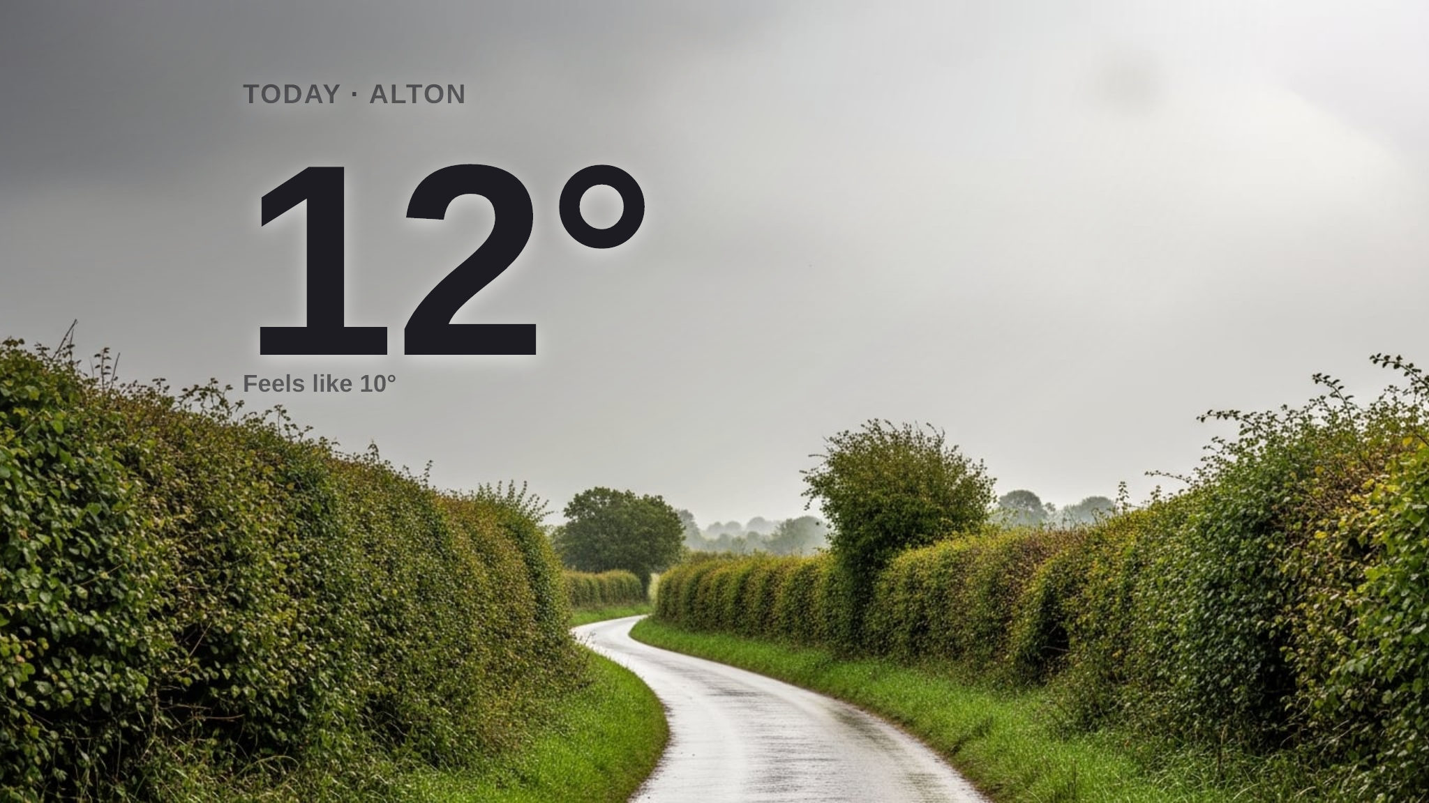 Rain on the way for Alton tonight - here's your Sunday forecast