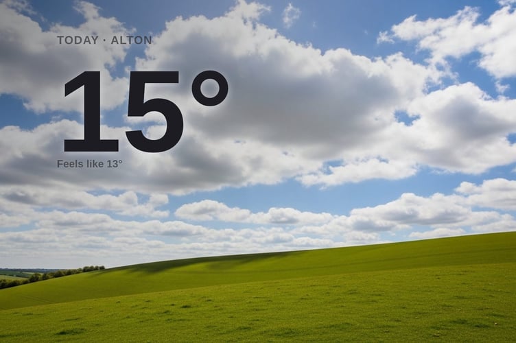 Alton weather: partly cloudy Wednesday with little chance of rain and a high of 15°C